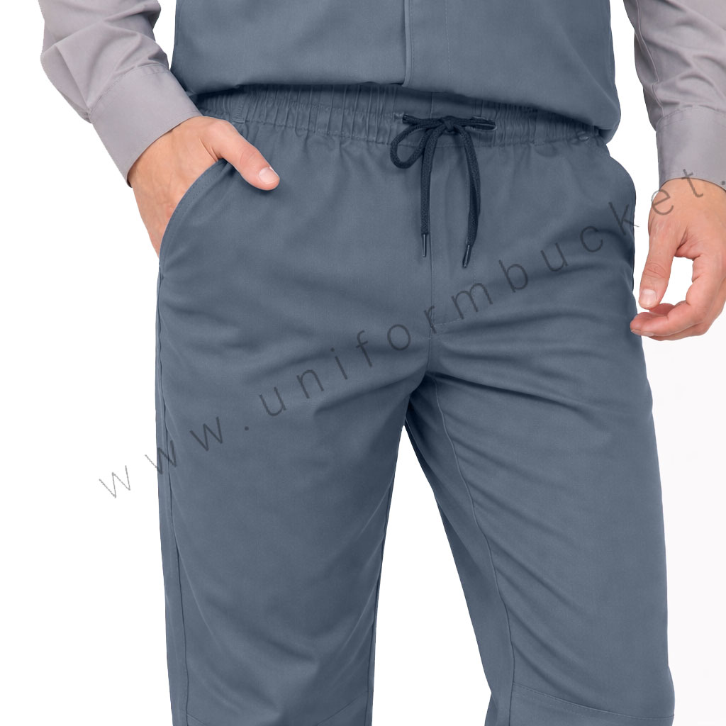 Male Workwear Dark Grey Trouser thumbnail 4
